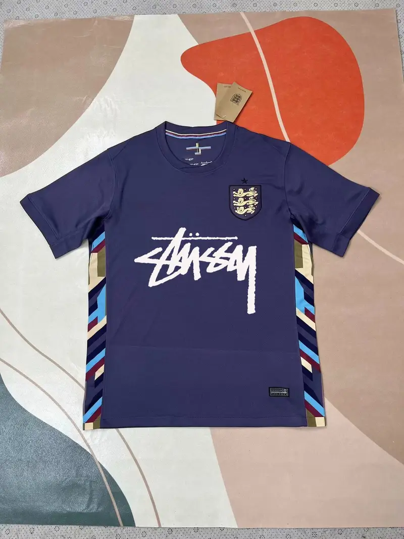 Stussy Jerseys — 2425 England away with letters colorway — USFans Spreadsheet photo