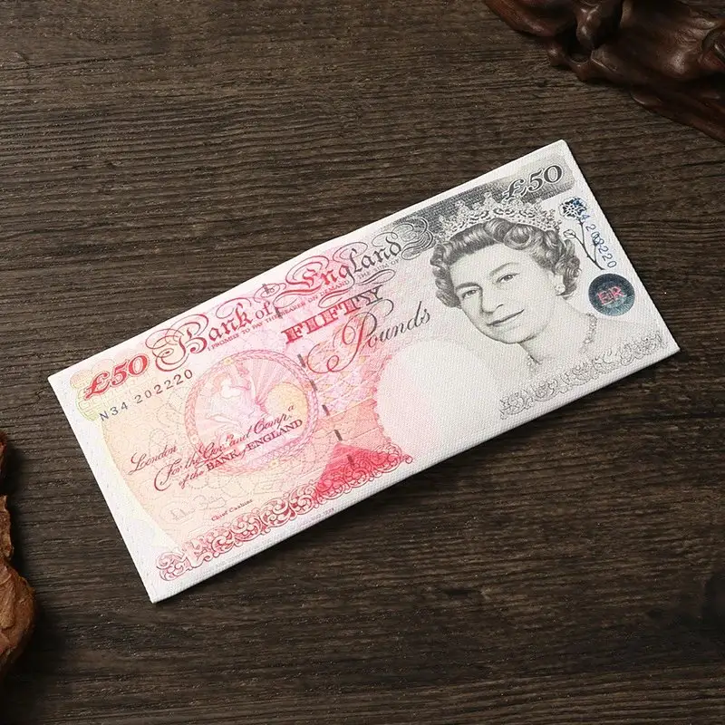 Money Wallet — FB01 Old British Pound 50 colorway — USFans Spreadsheet photo