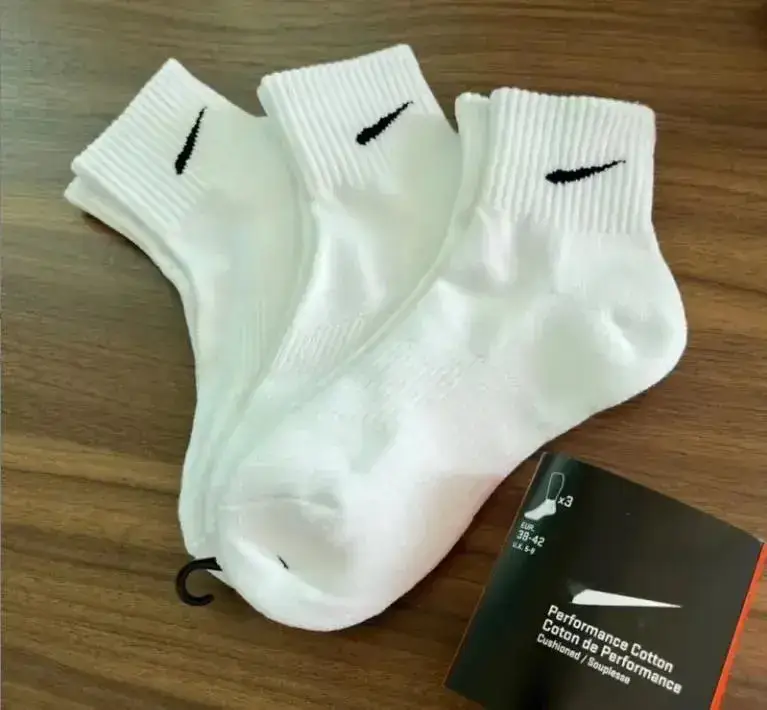 Nike Basic Socks — Medium cylinder white colorway — USFans Spreadsheet photo