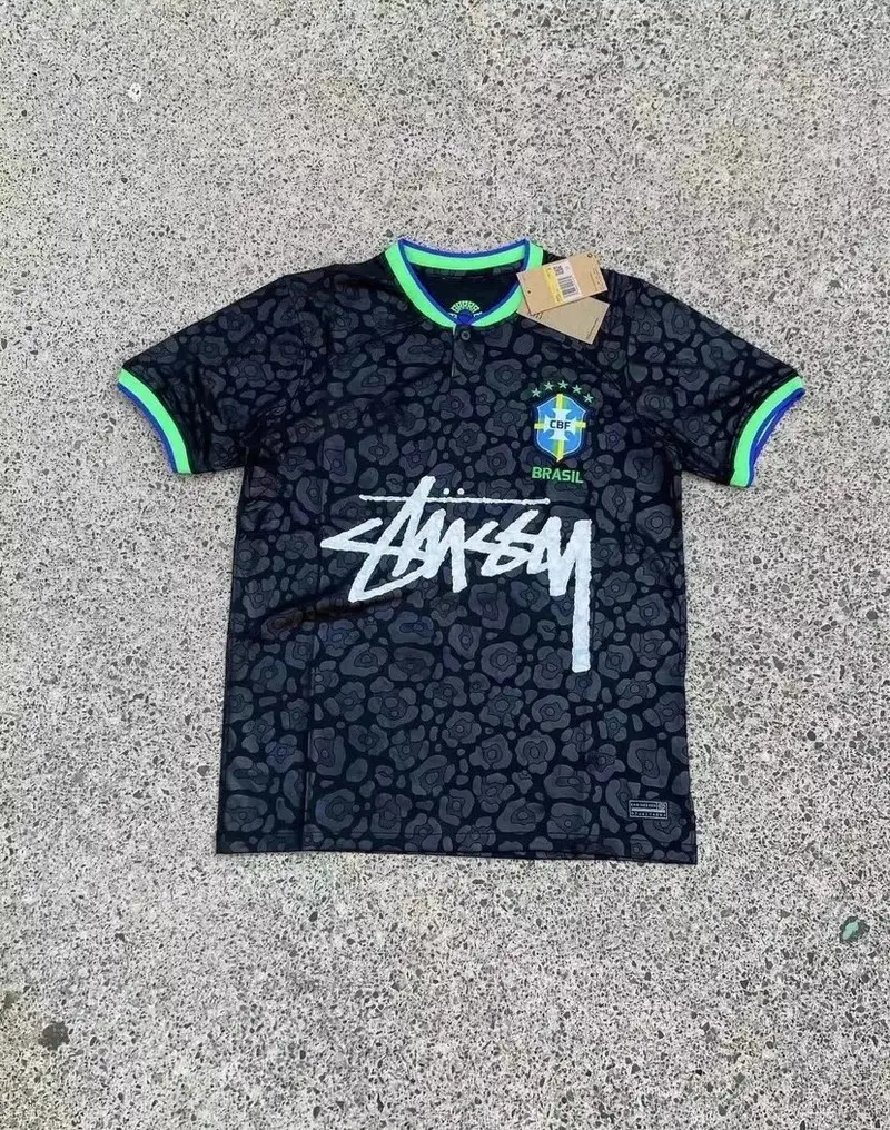 Stussy Jerseys — Brazilian goalkeeper with letters colorway — USFans Spreadsheet photo