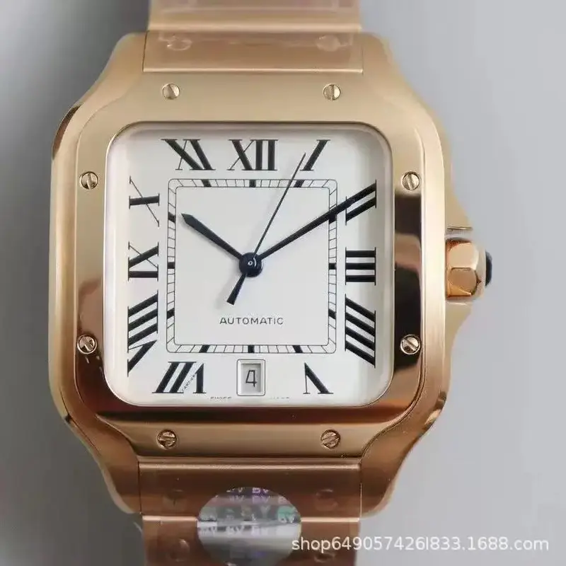 Cheap Cartier Santos 41mm — Rose White Noodles colorway — USFans Spreadsheet photo