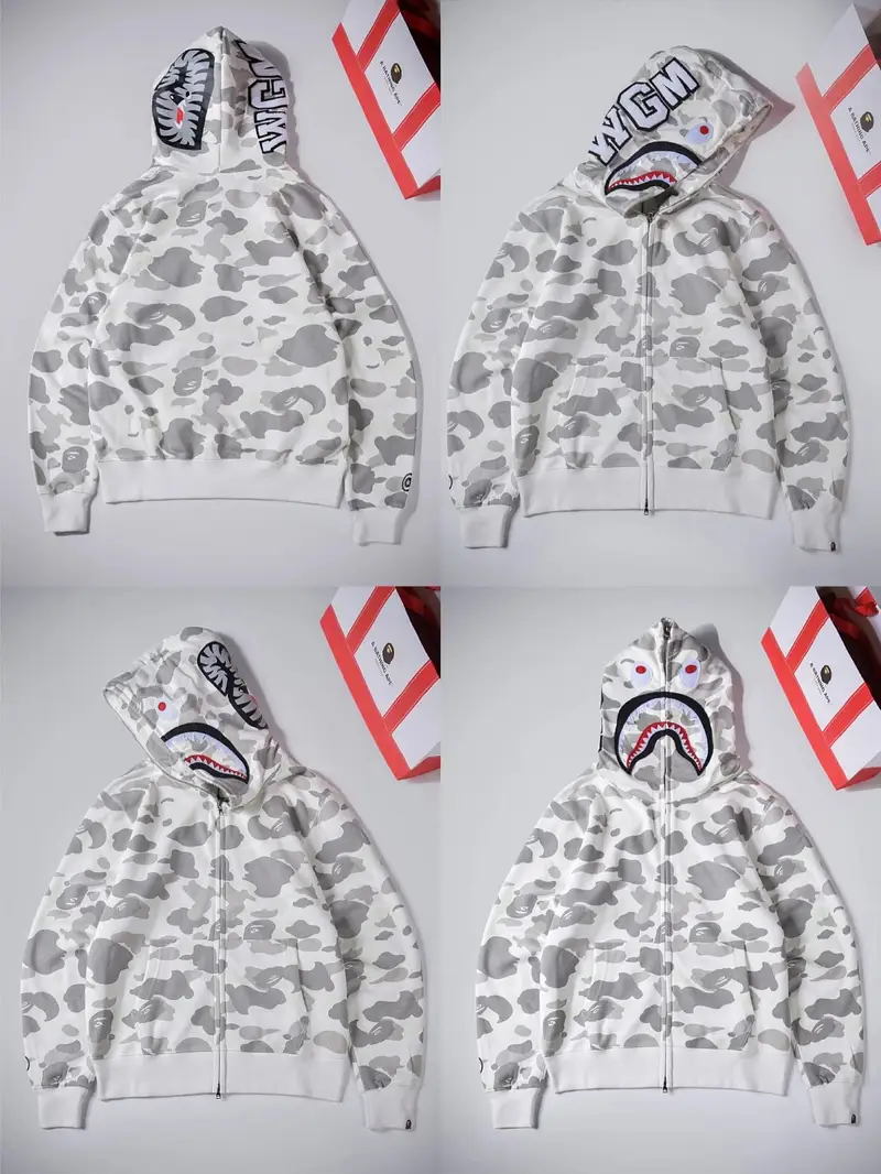 Bape Shark (Best Batch) — XX154 Luminous White colorway — USFans Spreadsheet photo
