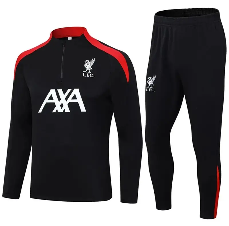 Football PSG Tracksuit — 2425 Liverpool Black colorway — USFans Spreadsheet photo