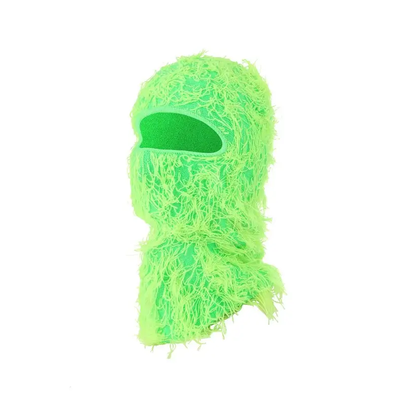 Yeat Mask — fluorescent green bottom fluorescent yellow whiskers colorway — USFans Spreadsheet photo
