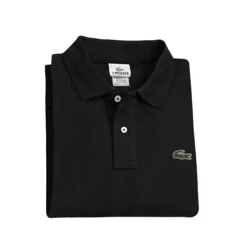 Lacoste Basic Polo — black colorway — USFans Spreadsheet photo