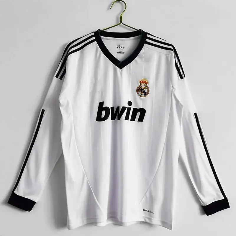 AC Milan Long Sleeve T-Shirt — Real Madrid Home Long-Sleeve 12/13 colorway — Kakobuy Spreadsheet photo