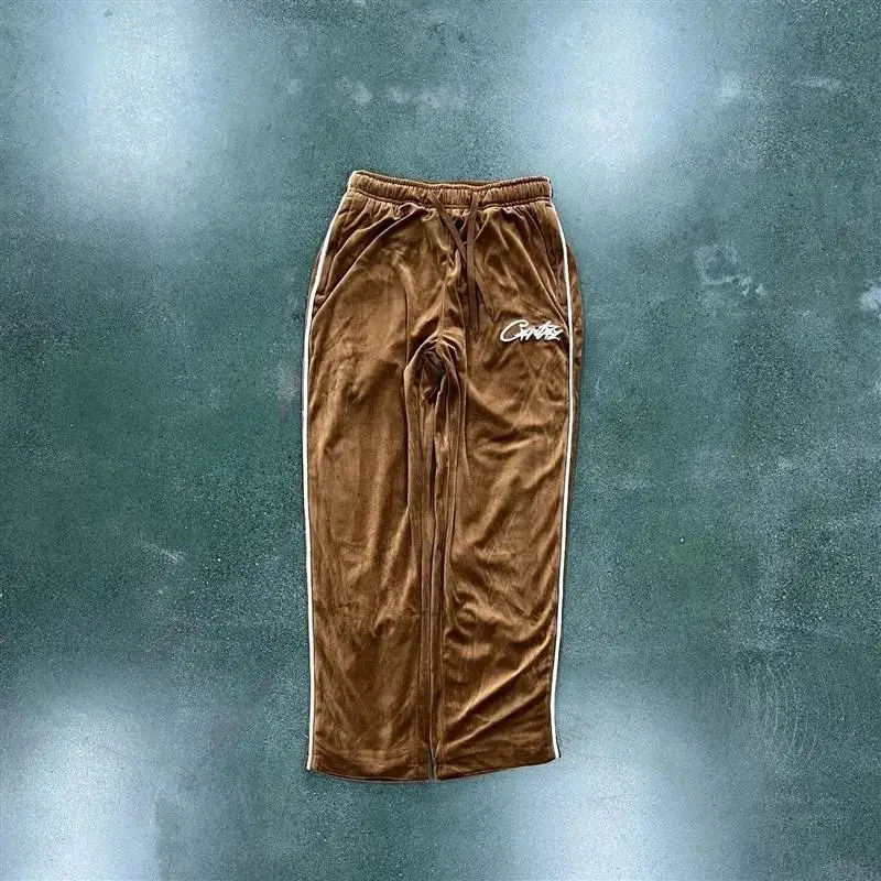 Corteiz Tracksuit Top — Brown velvet trousers colorway — USFans Spreadsheet photo