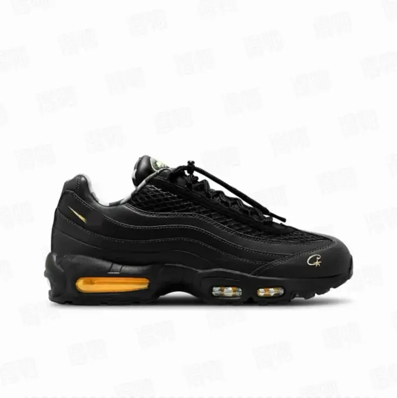 Air Max 95 — Corteiz black yellow colorway — USFans Spreadsheet photo