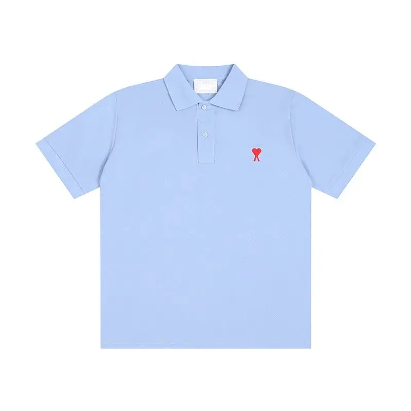 Ami Paris Polo — Sky Blue -118# colorway — USFans Spreadsheet photo
