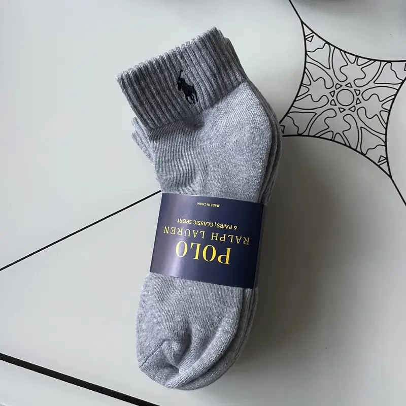 Ralph Lauren Socks Black — Gray medium tube colorway — USFans Spreadsheet photo