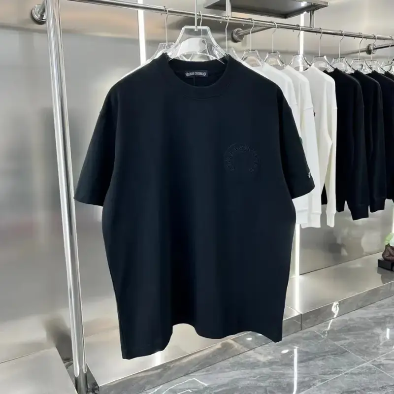 Chrome Hearts T-Shirts — black colorway — USFans Spreadsheet photo
