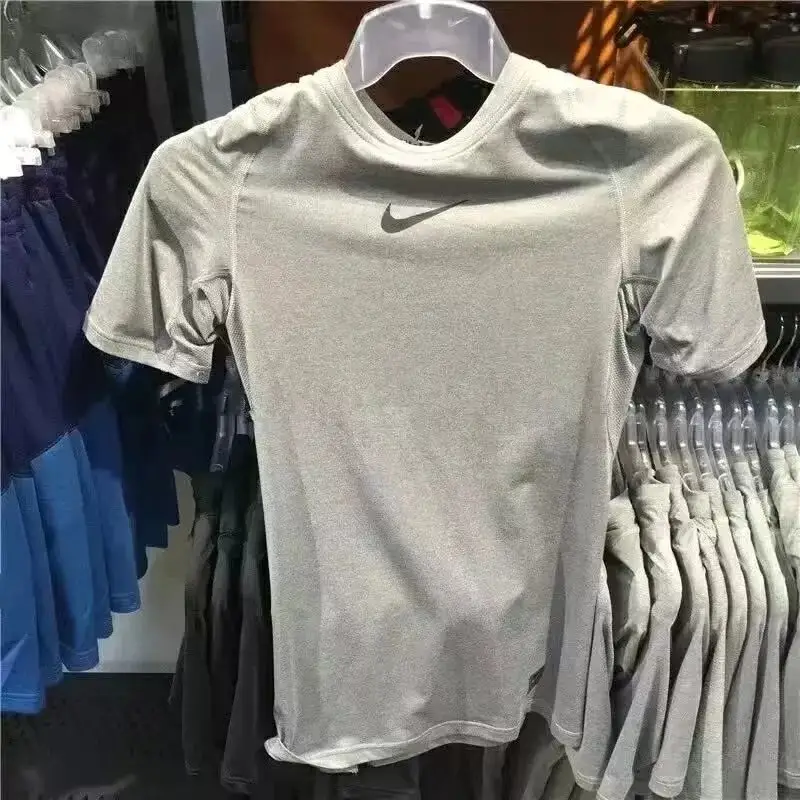 Nike Quick Dry T-Shirt — Gray medium hook short sleeve colorway — Kakobuy Spreadsheet photo