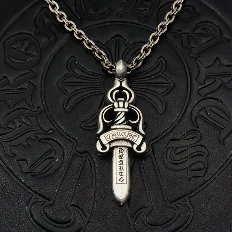 Chrome Hearts Chain Pendant — CX020 letter chain colorway — USFans Spreadsheet photo