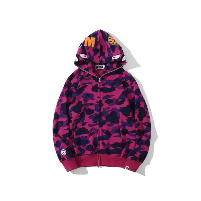 Bape Shark Hoodie — 8301 purple colorway — USFans Spreadsheet photo
