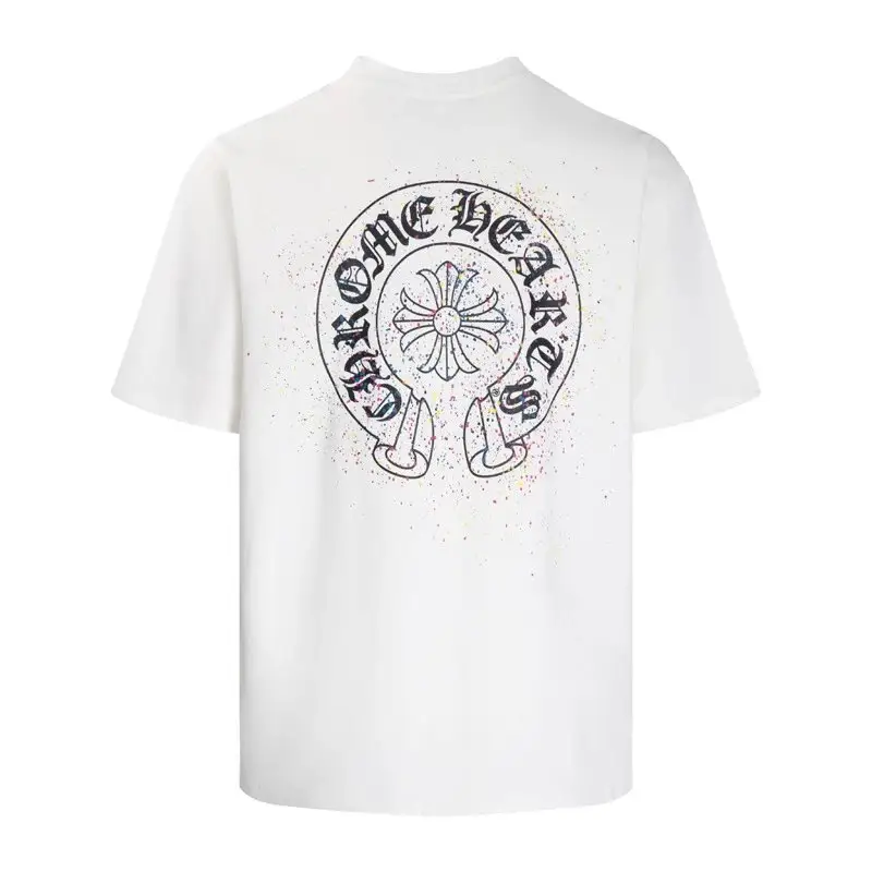 Chrome Hearts T-Shirts — 6031 White colorway — USFans Spreadsheet photo