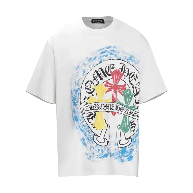 Chrome Hearts T-Shirts — 6007 White colorway — USFans Spreadsheet photo