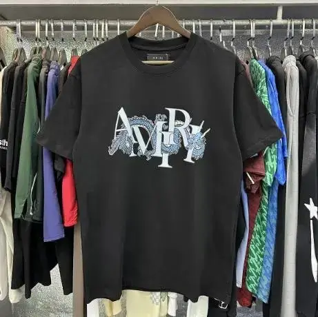 Amiri T-Shirts — 938 black colorway — USFans Spreadsheet photo