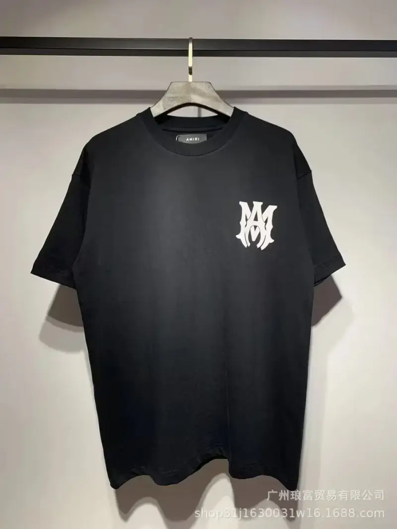 Amiri T-Shirts — 653 black colorway — USFans Spreadsheet photo