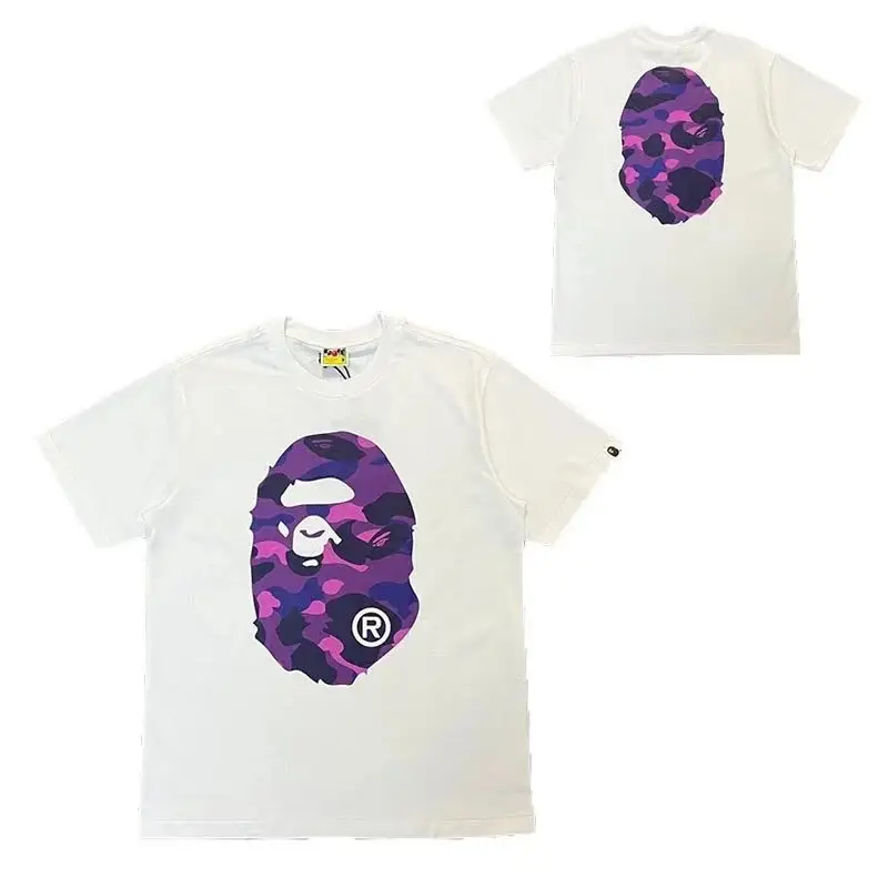 Bape Milo T-Shirts — 060 white purple colorway — Kakobuy Spreadsheet photo