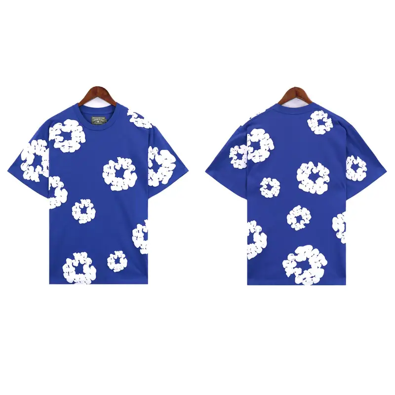Denim Tears Tee — 2617 color blue colorway — USFans Spreadsheet photo
