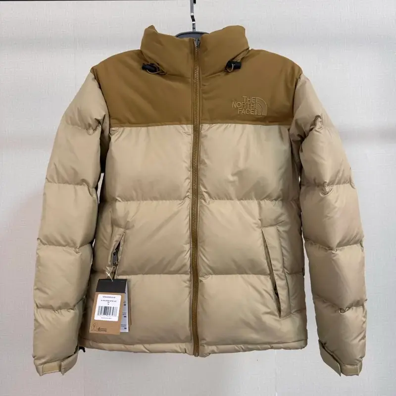 Budget/Best TNF Nuptse Jacket — 96 Feather Wheat Yellow colorway — USFans Spreadsheet photo