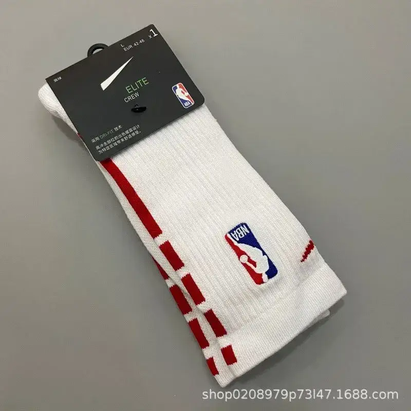 Nike NBA Socks — 19 Long White Red colorway — USFans Spreadsheet photo