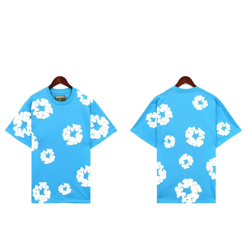 Denim Tears Tee — 2617 Lake Blue colorway — USFans Spreadsheet photo