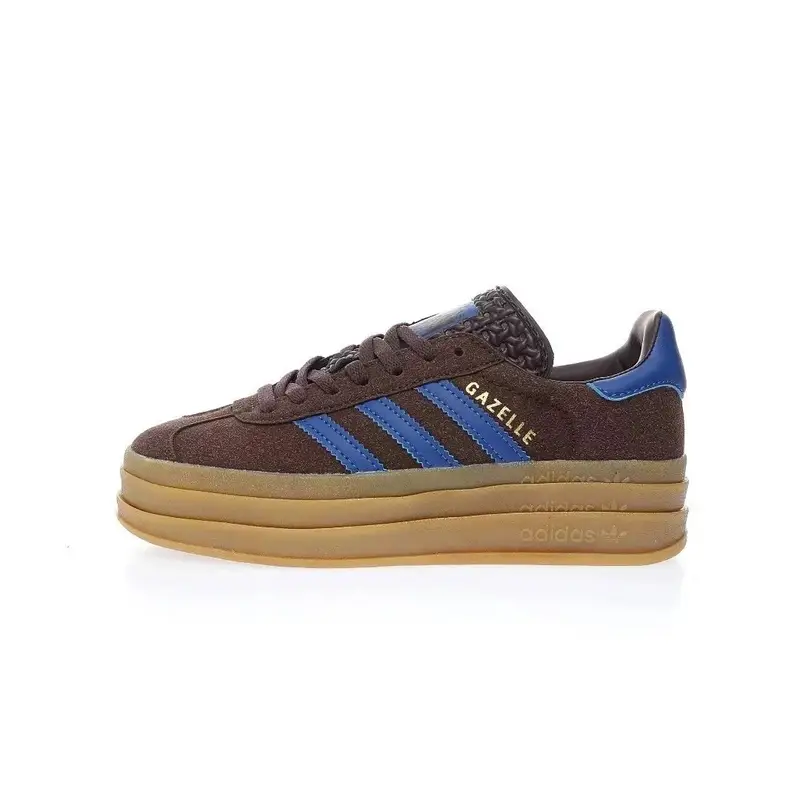 Adidas Originals Gazelle Bold — Coffee Brown Blue IG9970 colorway — Kakobuy Spreadsheet photo