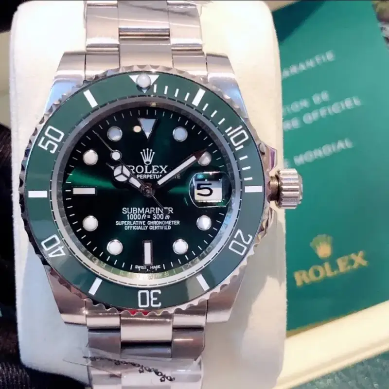 Rolex — **Mechanical Green Water Ghost colorway — USFans Spreadsheet photo