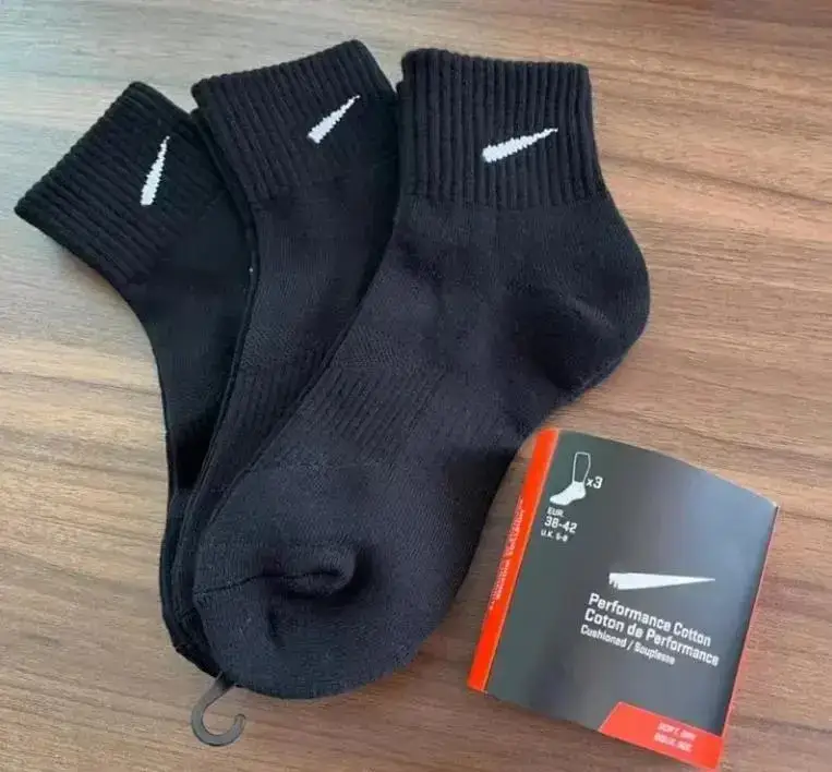 Nike Basic Socks — Medium cylinder black colorway — USFans Spreadsheet photo
