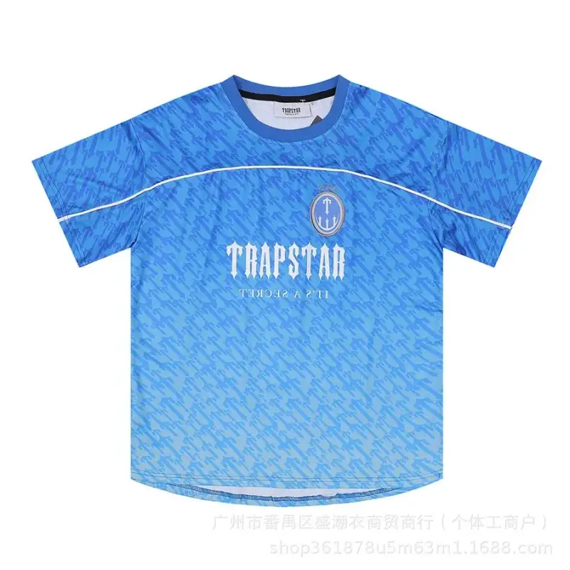 Trapstar Tee — Blue 1001 colorway — USFans Spreadsheet photo