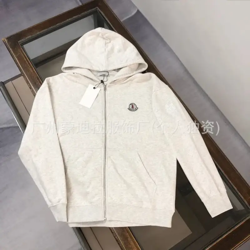 Moncler Hoodie — grey colorway — USFans Spreadsheet photo