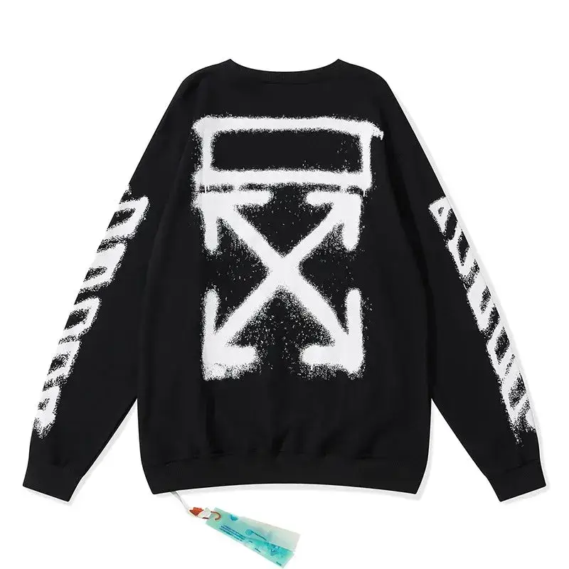 Off-White Crewneck — 760 black colorway — Kakobuy Spreadsheet photo