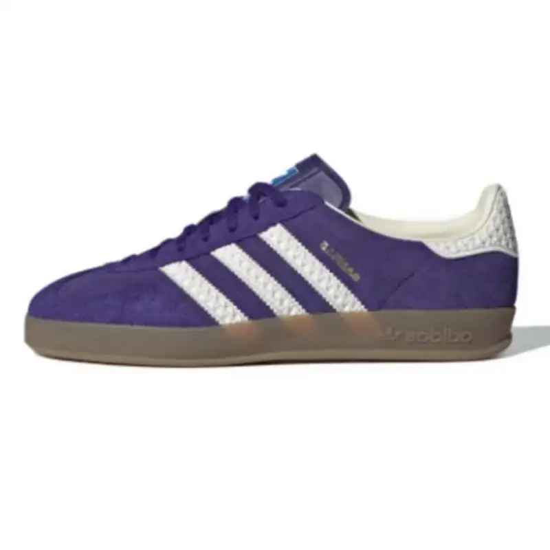 Adidas Originals Gazelle Indoor — Purple white IF1806 colorway — Kakobuy Spreadsheet photo