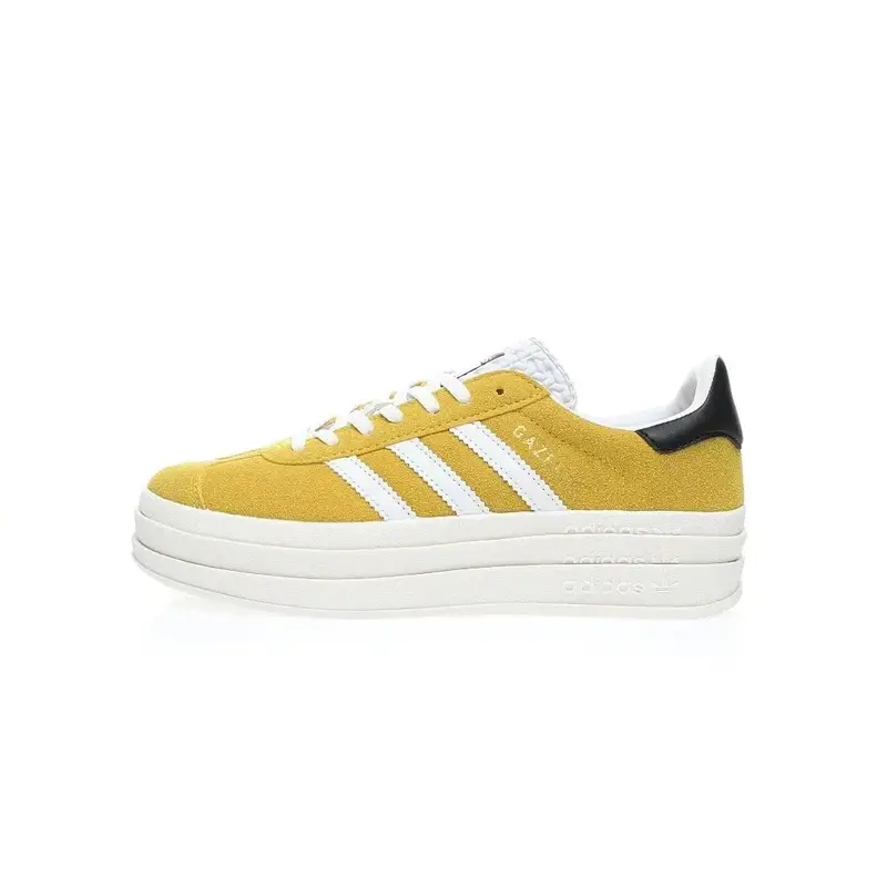 Adidas Originals Gazelle Bold — Yellow White Black HQ6891 colorway — Kakobuy Spreadsheet photo