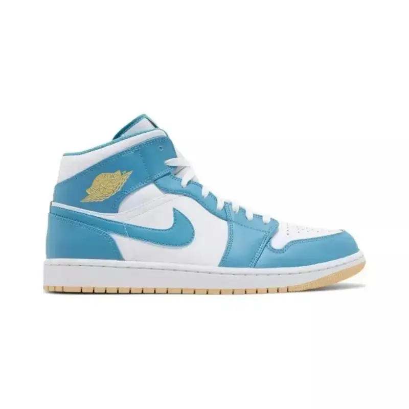Jordan 1 Mid Shoes — Aquatone colorway — USFans Spreadsheet photo