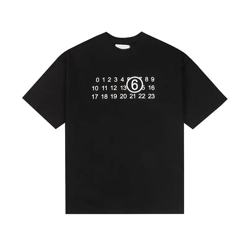 Masion Margiela Tees — D673 Black colorway — USFans Spreadsheet photo