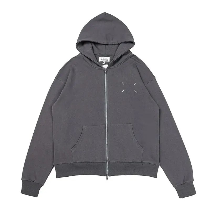 Maison Margiela Hoodies — M05 Zipper Grey colorway — USFans Spreadsheet photo
