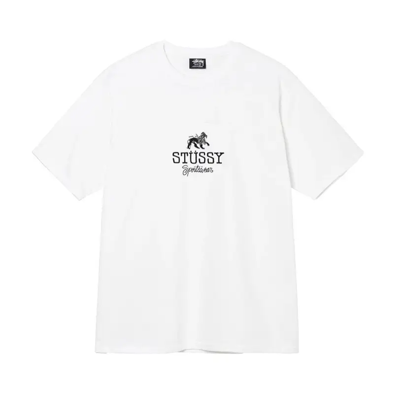 Stussy T-Shirt — White [Little Lion]] colorway — USFans Spreadsheet photo