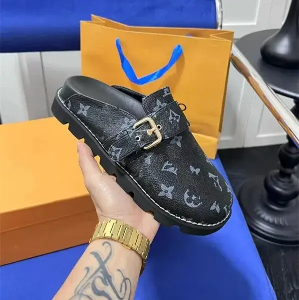 LV Cosy Cosy Shoes — old flower black colorway — USFans Spreadsheet photo