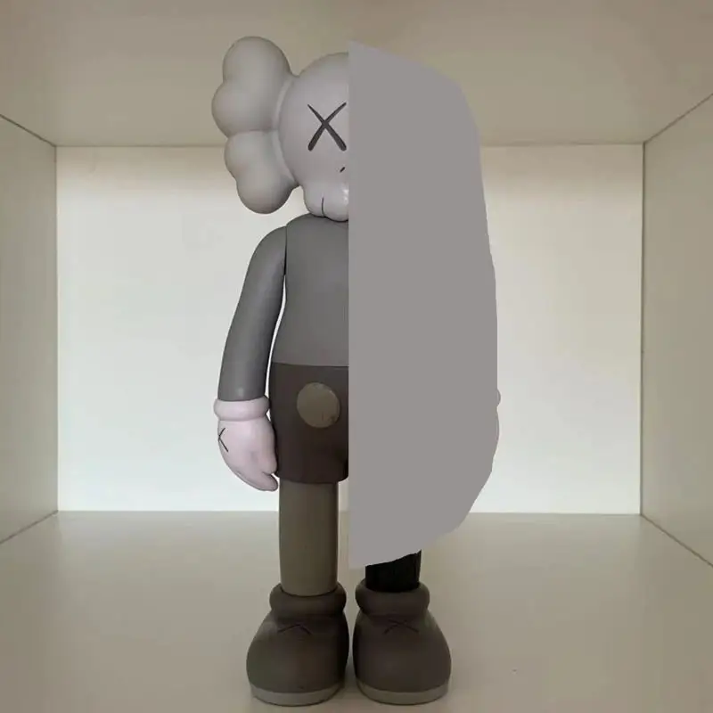 Kaws Figure — 37cm16 inch semi-prototype gray colorway — USFans Spreadsheet photo