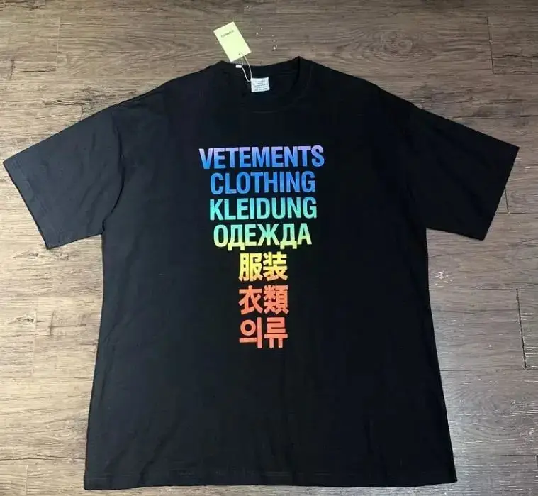 Vetements Tees — 21 colorway — USFans Spreadsheet photo