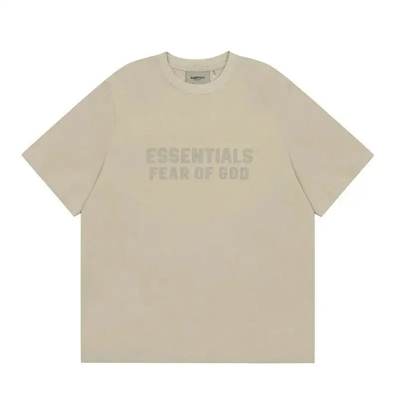 Essentials T-Shirts — 2402 shallow coffee colorway — Kakobuy Spreadsheet photo