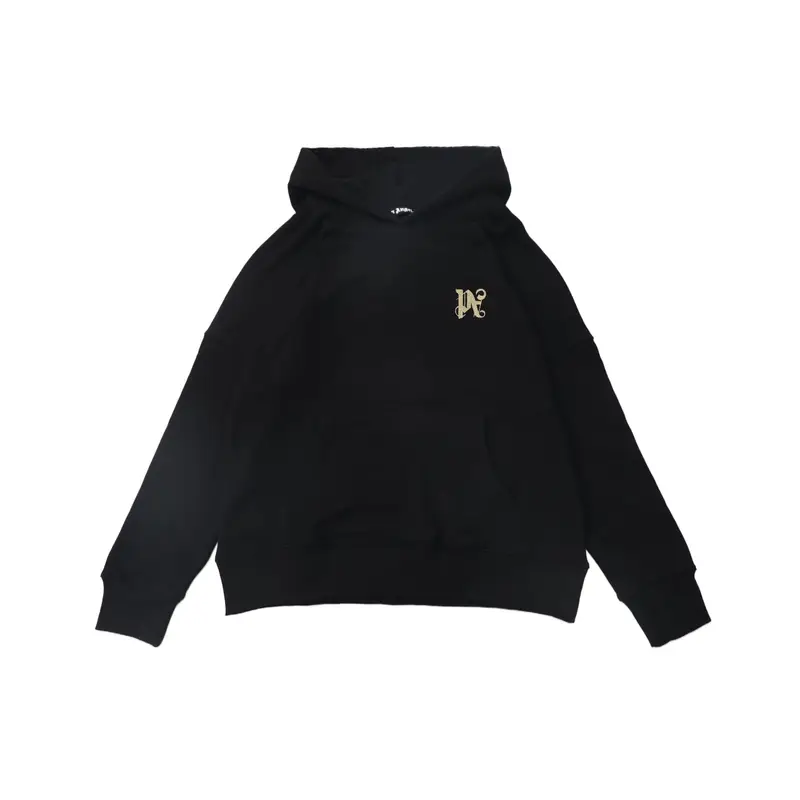 Palm Angels Hoodie — Inverted A Small Letter Black Correct Ed colorway — USFans Spreadsheet photo
