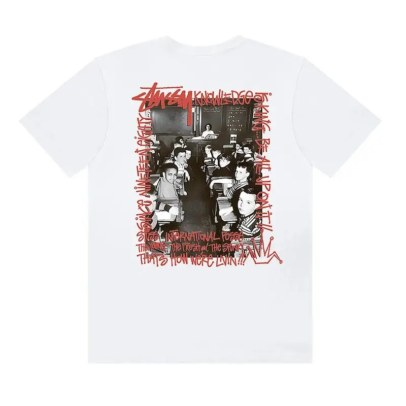 Stussy POLO — S889623# White colorway — USFans Spreadsheet photo