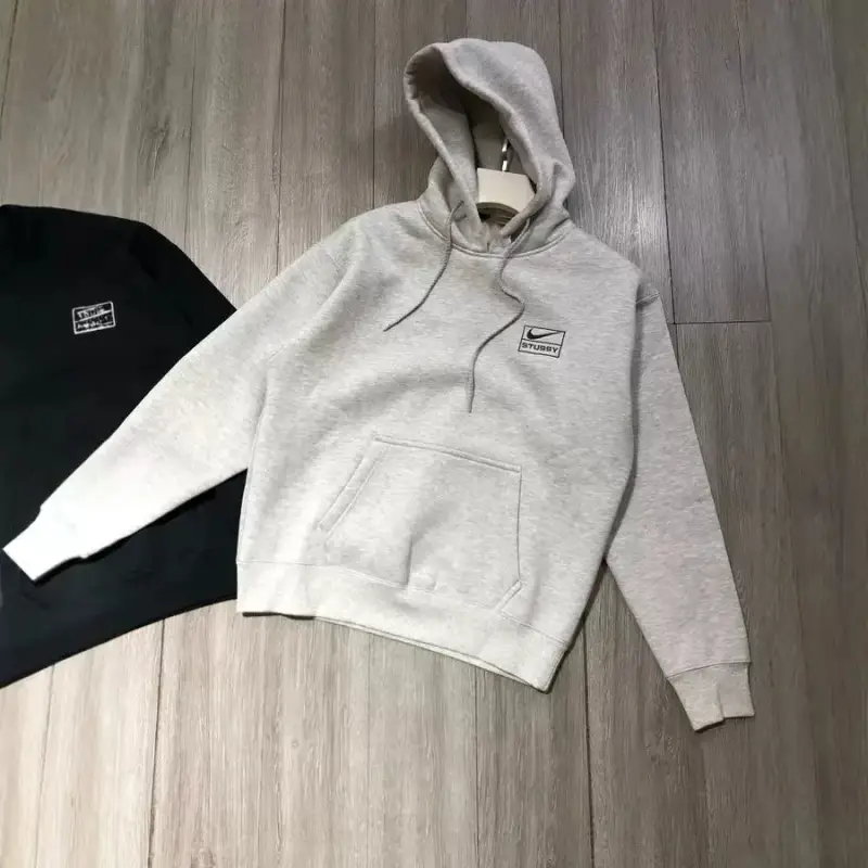 Stussy Hoodie — grey colorway — USFans Spreadsheet photo