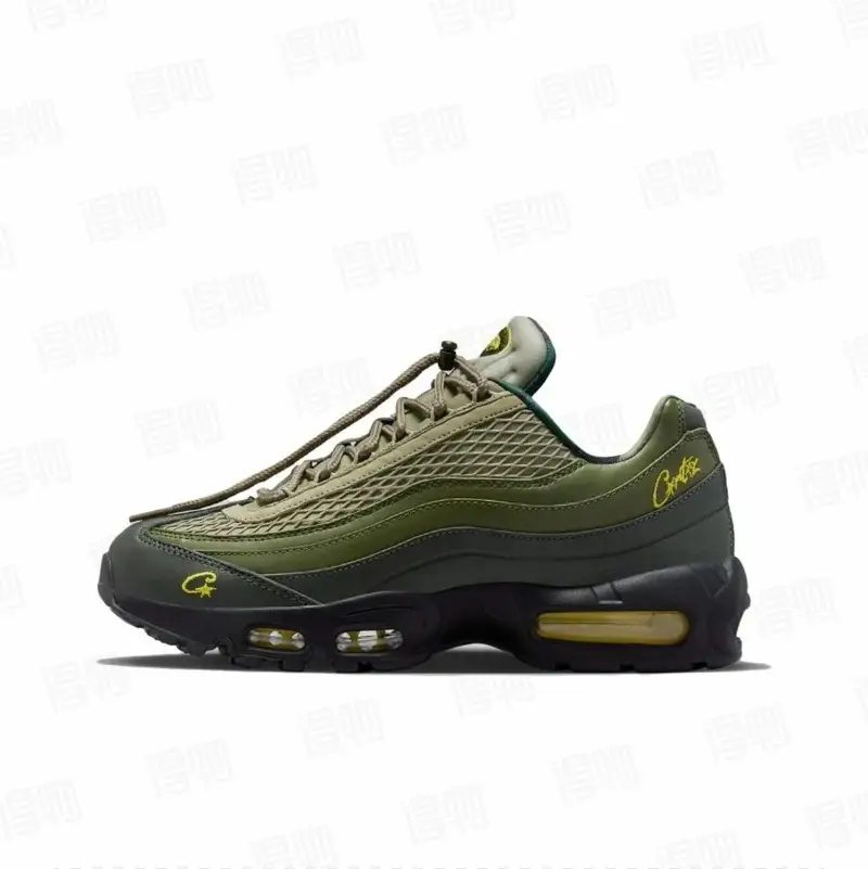 Air Max 95 — Corteiz green colorway — USFans Spreadsheet photo