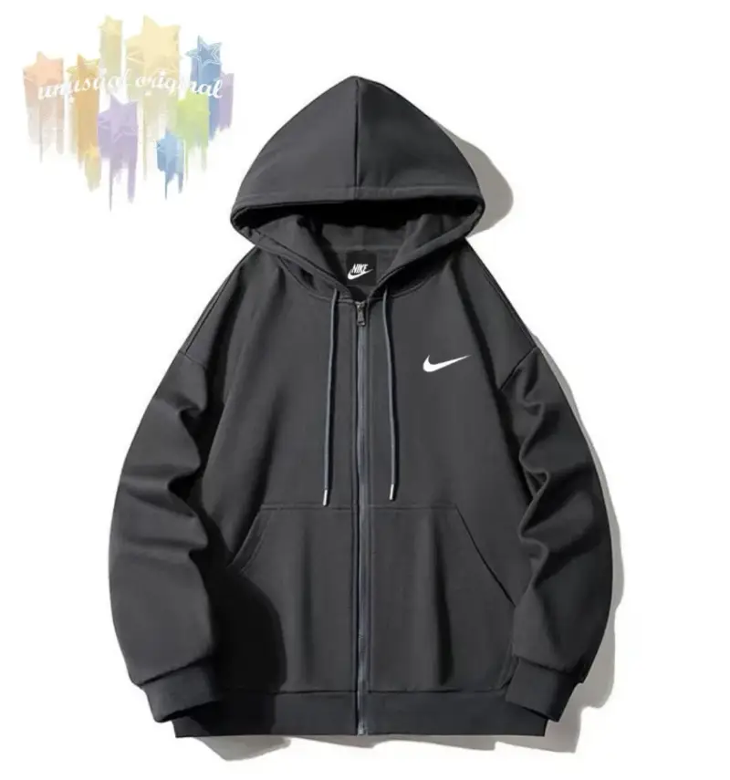 Nike Zip Hoodie — A- 3 dark gray colorway — USFans Spreadsheet photo