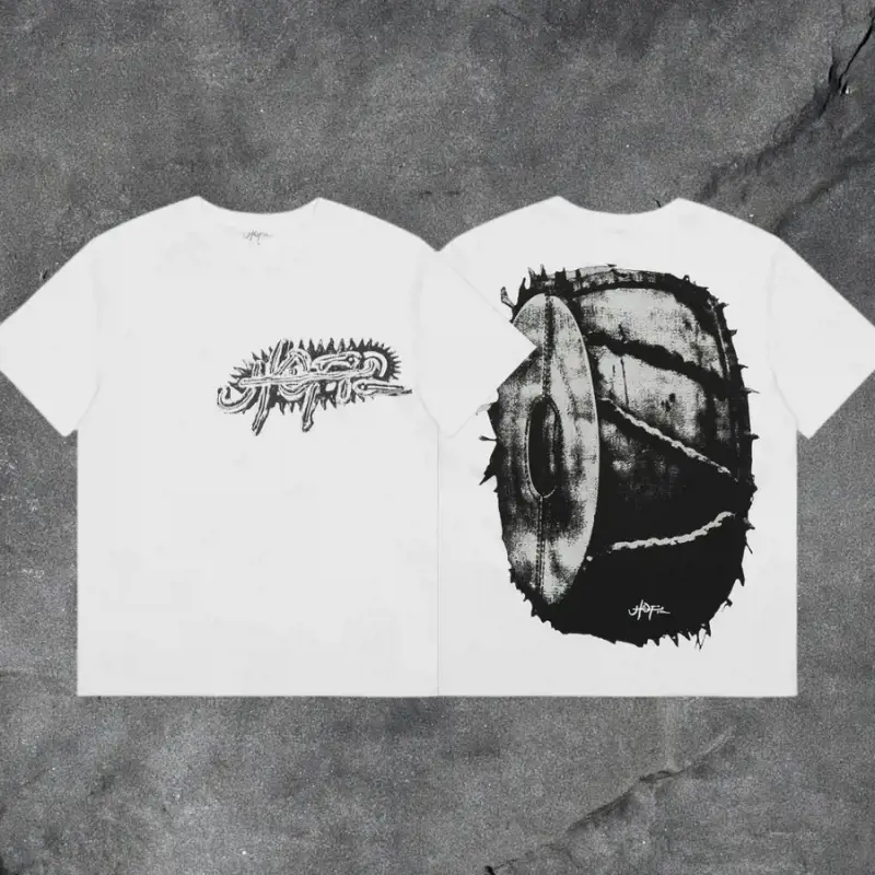 Travis Scott Tee 69cw — White T121 colorway — Kakobuy Spreadsheet photo