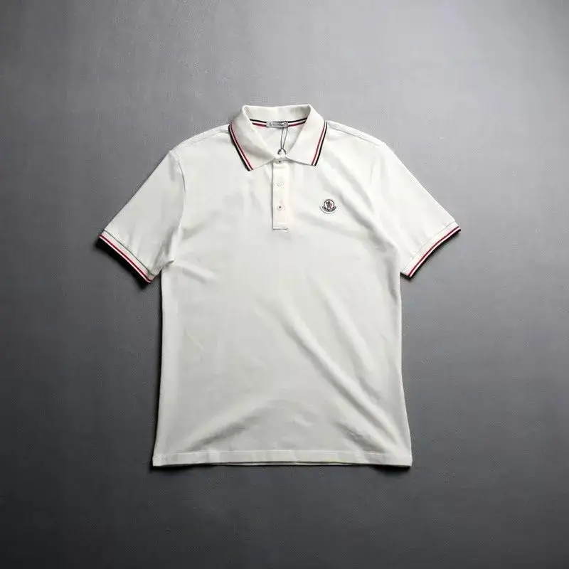 Moncler POLO — white colorway — USFans Spreadsheet photo